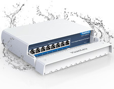 8-Port Poe Switch Gigabit- Waterproof Outdoor Ethernet Unmanaged Network Switch picture