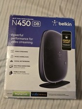Belkin N450 DB Wireless Dual-Band N Model F9K1105V3 WiFi Router picture