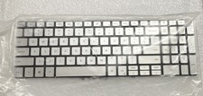 New Dell Inspiron 7506 15-7506 2-in-1 US Backlit Keyboard  Silver HJ5R2 NG TA picture