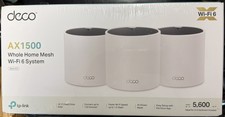 TP-LINK Deco X15 AX1500 Dual-Band Wi-Fi 6 Mesh Router System 3-Pack picture
