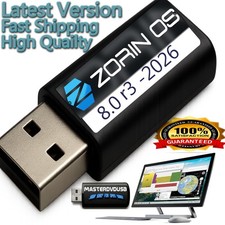 Zorin OS 8.0 r3 Core - 8GB Bootable USB - 2026 - Live & Installer - UEFI/BIOS picture