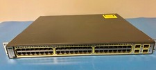 Cisco WS-C3750G-48PS-S 48 Port PoE 3750G Gigabit Switch - With Rack Ears picture