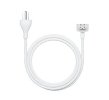 Genuine Apple 2-Prong Duck Head AC Adapter MagSafe Extension Cord MK122LL/A -New picture
