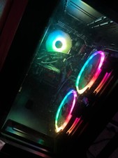 Gaming Desktop Setup FOR SALE PC, monitor, keyboard, and mouse ALL TOGETHER picture