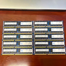 Lot of 10 SK hynix 160GB (10x16GB) DDR3 PC3-14900R ECC Reg RDIMM 240-Pin HMT42G picture