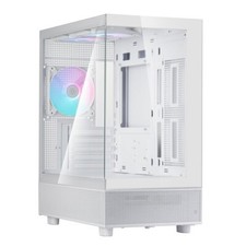 Silverstone SST-LD04-W-ARGB (White) Lucid 04 M-ATX Chassis 270° Field of View picture