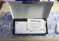 EPOMAKER Luma84 Low Profile Aluminum Mechanical Keyboard, Red Switch picture