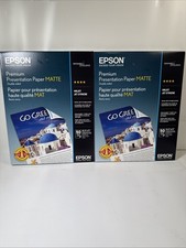 Epson Premium Presentation Paper MATTE (8.5x11 Inches Double-sided 50 x 2 Sheets picture