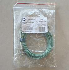 Cleerline XD Series OM3 Multi-Mode Fiber Patch Cable 3m LC/UPC-LC/UPC Aqua picture