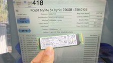 SK Hynix PC601 256GB HFS256GD9TNG Nvme 2280 HFS256GD9TNG-L2A0A health 100% picture