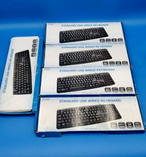 LOT OF 5/ ProHT Standard USB Wired Keyboard picture