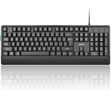 Mafiti Multimedia Office Wired USB Keyboard LED Backlit picture