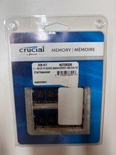 Crucial 4GB Kit 2x 2GB DDR2 667 MHz PC2-5300 Sodimm Memory RAM 200 pin Laptop picture