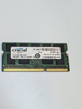 Crucial 4GB 1x4GB DDR3L ECC SODIMM 1600 CL11 1.35V CT51272BF160B picture