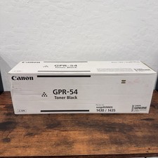 Canon Genuine GPR-54 Black Toner 9436B003 GPR54 OEM Original IR 1430 1435 picture