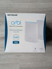 Netgear Orbi AC3000 Tri-Band Wireless Router & Satellite RBK50-100NAS picture
