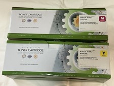 *NEW*HP HIGH YIELD NON OEM TONER W2022X-YELLOW, W2023X-MAGENTA (LOT OF 2)HP 414A picture