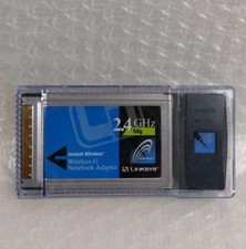Cisco-Linksys WPC54GS Wireless-G Notebook Adapter. picture
