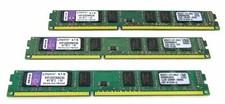 12 GB (3 x 4 GB) Kingston 1333 MHz DDR3 SDRAM DIMM Memory KVR1333D3N9K2/8G PC3 picture