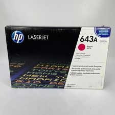 New HP 643A Q5953A Magenta Toner Cartridge picture