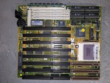 Vintage American Megatrends Intel 486DX2 ISA Bios Amibios Motherboard W/RAM picture