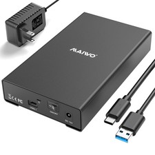 2.5 3.5 Inch SATA SSD HDD Enclosure USB 3.1 TypeC 10Gbps Hard Disk Adapter picture