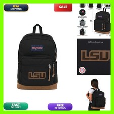 Jansport Ncaa Officially Licensed Backpack Lsu Tigers Right Pack Padded 15-Inch picture