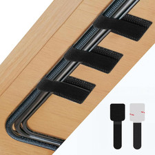 Bridas cables 50 piezas gancho y bucle adhesivas organizador para tv pc laptop picture