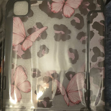 Mektron Protective Plastic Case for Apple iPad Pro 11 11in Pink Butterfly Print picture