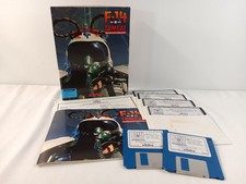 F-14 Tomcat Dogfight Simulator by Activision 1990 for PC 5.25+3.5 disk Big Box picture