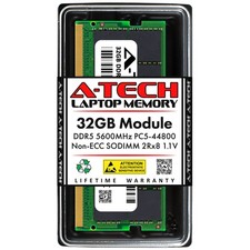 32GB DDR5 PC5-44800 SODIMM (Replacement for Gigastone GSTD532G5600) Memory RAM picture