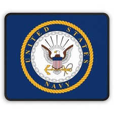 US Navy - Patriotic Military or Veteran Mouse Pad 9x7