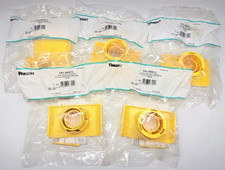 NEW (5-Pack) Panduit FR1.5IDEYL 1-Port Spill Out Side Exit to 1-1/2