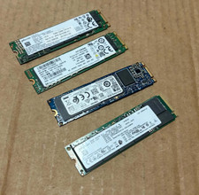 Lot of 4 256GB M.2 SSD Micron SK Hynix Samsung Solid State Drives SATA/NVMe picture