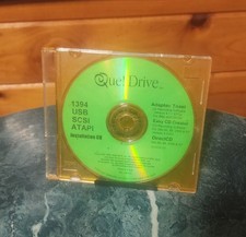 Que Drive Software & Driver CD c. 2000 • 1394 USB SCSI ATAPI w/Burning Software picture