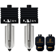 2PCS H2S/H2D Combo/P2S Hotend Kits 0.4mm Hardened Nozzle for H2D/H2S picture