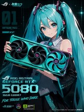 ASUS ROG Astral GeForce RTX 5080 16GB GDDR7 OC HATSUNE MIKU EDITION picture