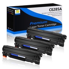 3PK CE285A Black Toner Cartridge for HP Laserjet Pro M1130 M1132 M1134 M1136 picture