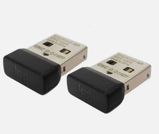 2x Logitech Wireless USB Nano PC Receiver CU0010 Dongle C-11077 Adapter 001106 picture