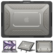 2-Piece Honeycomb Hard Shell Case for MacBook Pro 13, Air 13, Air 13.6 picture