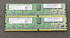 LOT OF 2 Micron 8GB 1Rx4 NN4-2133P-RZZZ-02 MTA18ASF1G72PF1Z-2G1T12AAIGD DDR4 RAM picture