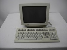 DEC VT420-C4 DUAL SESSION VIDEO TERMINAL & LK401-AA KEYBOARD NEW CRT RE-PAINTED picture