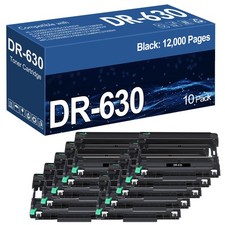 10 PACK DR630 Drum Unit for Brother DR-630 MFC-L2740DW HL-L2360DW HL-L2380DW picture