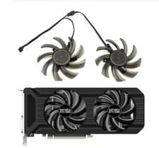 Pairs Fan For Palit GeForce GTX1060 GTX1080 GTX1070Ti 8G Dual GA91S2U GA91S2H picture