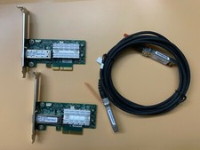 2x Mellanox MCX311A-XCAT CX311A ConnectX-3 EN Network Card 10GbE SFP+ cable picture