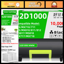High-Yield Black Toner Cartridge Compatible with Lexmark MS710 MS711 MS810 MS811 picture