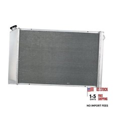 3-Row Aluminum Radiator with Cap for Chevy C/K Series 75-86 CU716 picture