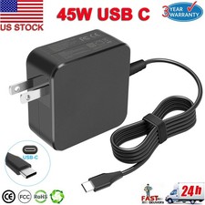 45W USB C AC Adapter Laptop Charger for Dell XPS,Asus Chromebook,MacBook Pro/Air picture