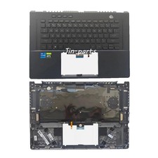 For ASUS ROG Zephyrus GA503Q GU603 Palmrest Backlit US Keyboard Cover Black picture