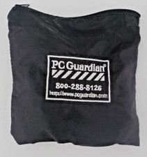 PC GUARDIAN BLACK LOCKING LAPTOP/NOTEBOOK COMPUTER SECURITY CABLE W/CARRY BAG picture